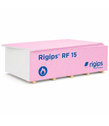 Placa gips-carton rezistenta la foc Rigips RF, tip DF, 15 x 1200 x 2600 mm Placa gips-carton rezistenta la foc Rigips RF, tip DF, 15 x 1200 x 2600 mm